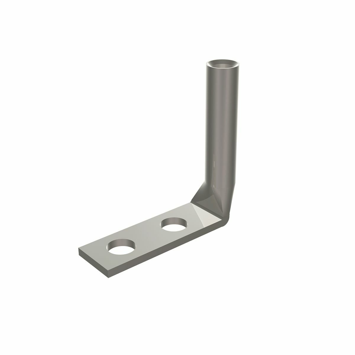 YA342N90 YA-2N 2-Hole Compression Lug, 500 kcmil, 1/2 in Stud, Tin Plated Copper