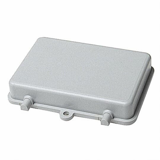 DCL224B-1 Pos-E-Kon Non-Metallic Dust Cover With Gasket, For Use With B24, D64, DD108, K12, T24, V10 and V16 Series Double Lever Housing, Thermoplastic