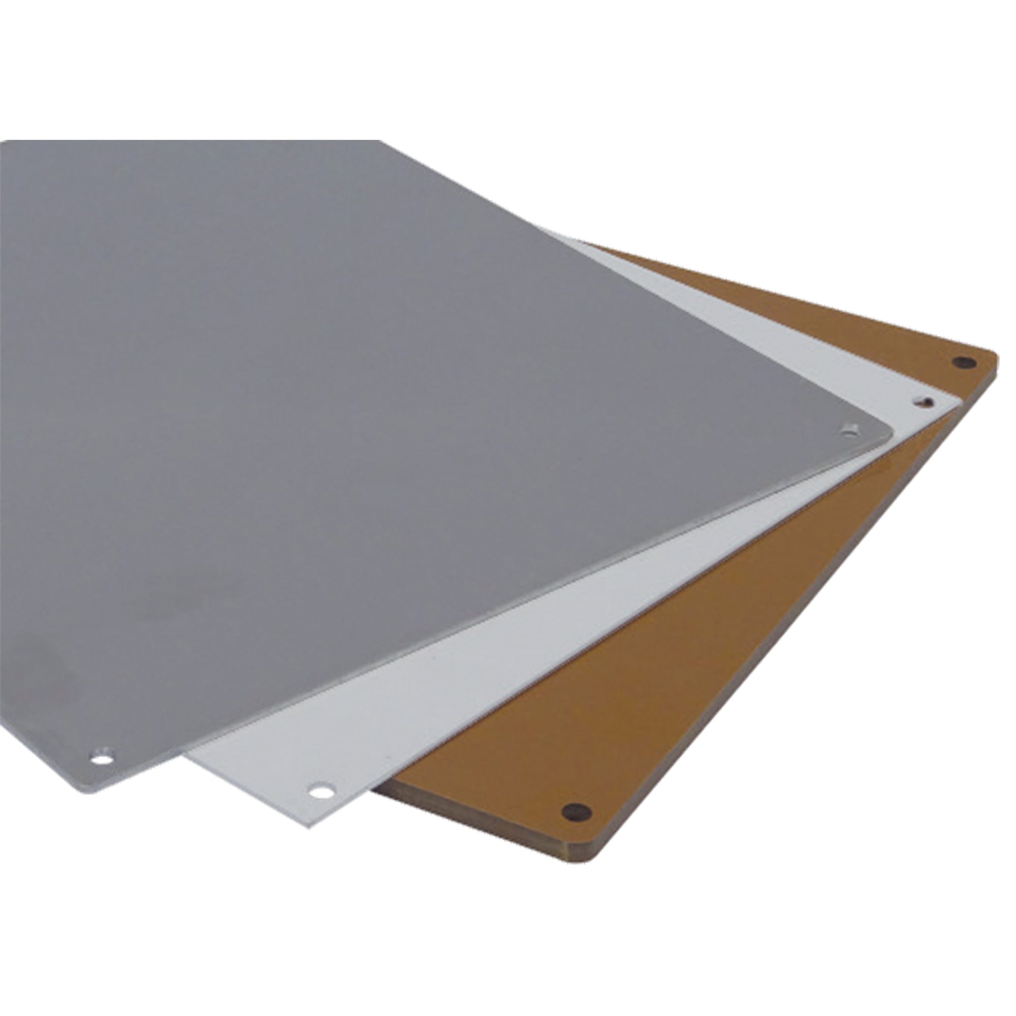 BP2424A APO Mounting Plate, 0.08 in L x 21.9 in W x 20.7 in H, Aluminum, Unpainted