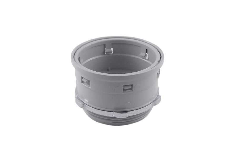 189682 Kwikon High Impact Conduit Connector, 2 in Trade, For Use With ENT Fitting, PVC