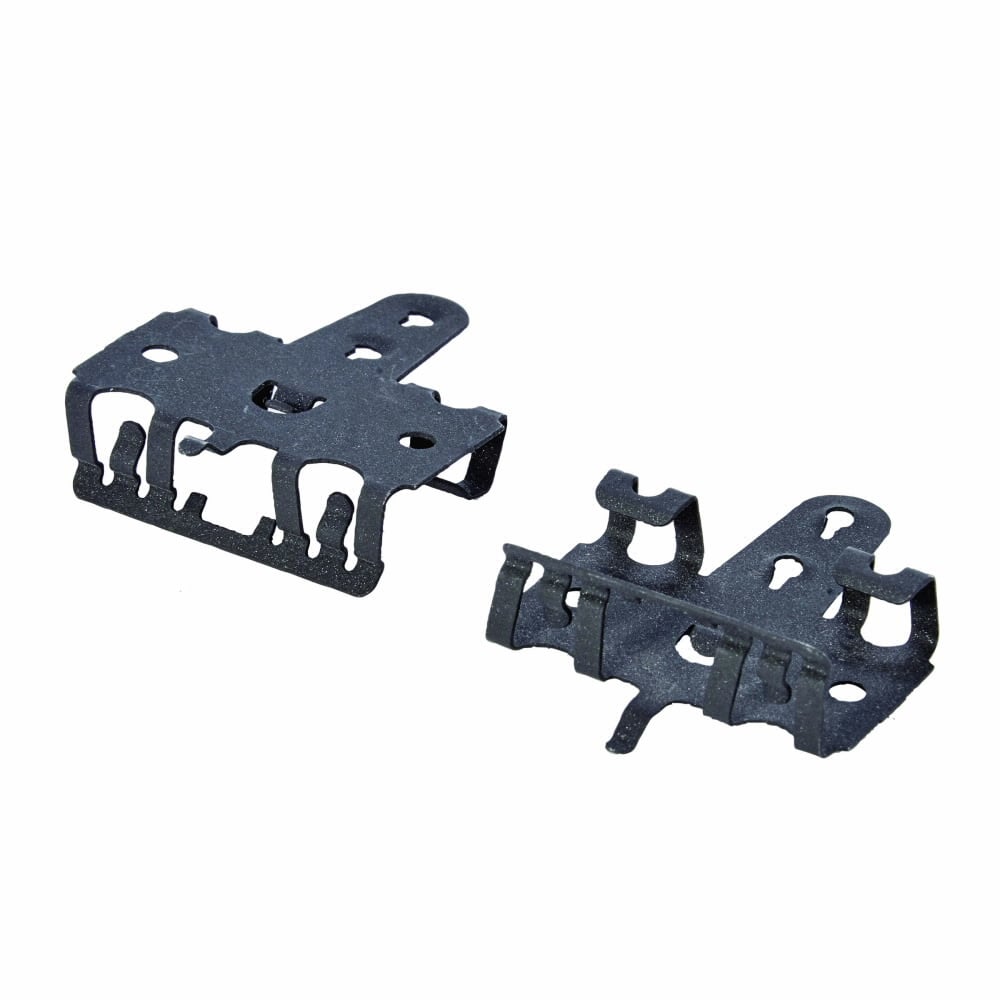 BB2TSC BB2TCT Box Mounting Clip With Gland Nut, Neoprene Bushing, For Use With BB2 Telescoping Bracket, Zinc Phosphate