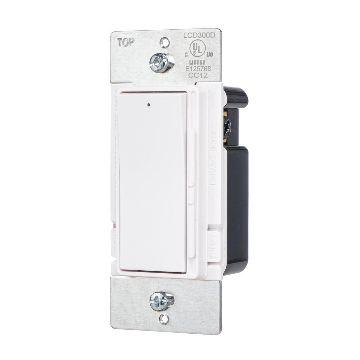 LCD300DW LCD Dimmer Rocker Lighting Controls Residential Switc