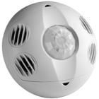 Occupancy Sensor, Ceiling Mounted, Multi-technology, 24VDC, 25ma Power Consumption, 1000 Sq Ft, 180 Degree (Major Motion:  PIR: 20' Radius, U/S: 23'L x 23'W Minor Motion: U/S: 17'L x 17'W), Red LED=PIR, Green LED=U/S, Auto Adapting, Walk-through, Time Delay 30s-30m, Test Mode (6s Time Delay For 15m With Auto Exit), Connect Gray Wire For Photocell Ambient Light Hold-off.