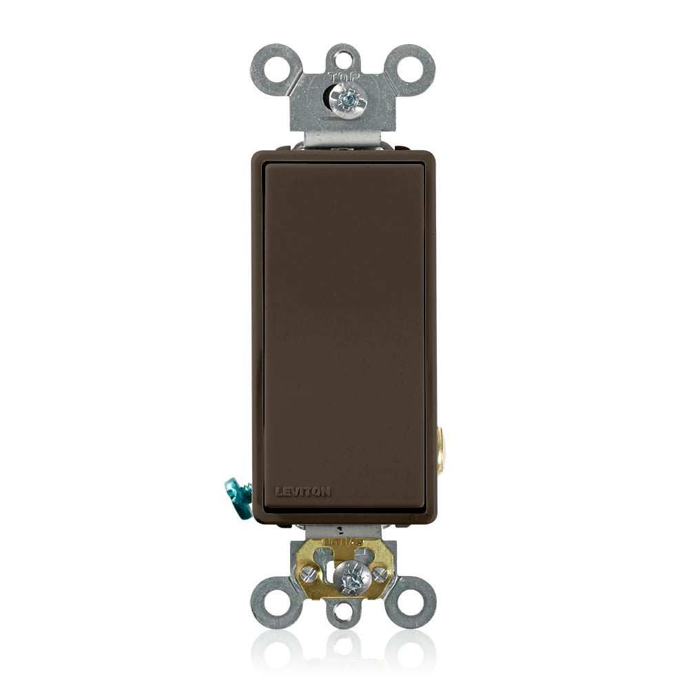 5621-2 Self-Grounding AC Quiet Switch, 120/277 V AC, 20 A, 1 hp, 2 hp Power Rating
