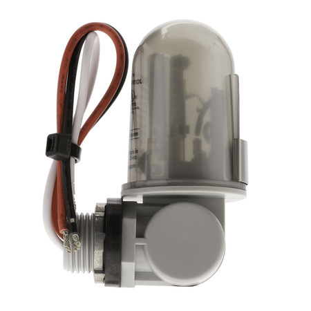2001 2000 Photocontrol With 1/2 in 180 deg Swivel Conduit, 120 V AC, 2000 W Tungsten, 1800 VA Ballast, Box/Fixture Mount, Lexan