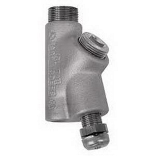 Vertical Drain Seal Fitting with Removable Nipple, 3/4 inch, FNPT x FNPT, Malleable Iron