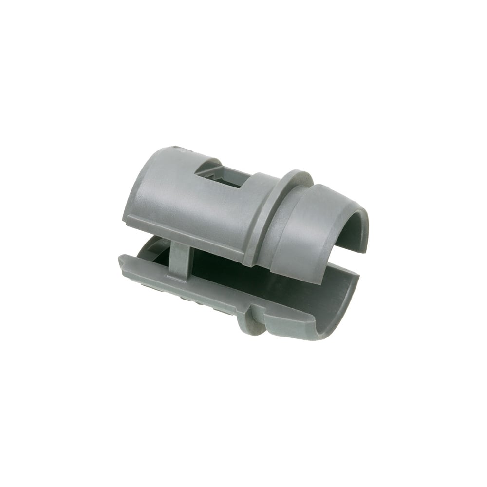 NM74 Round Cable Connector, 3/8 in Trade, Plastic