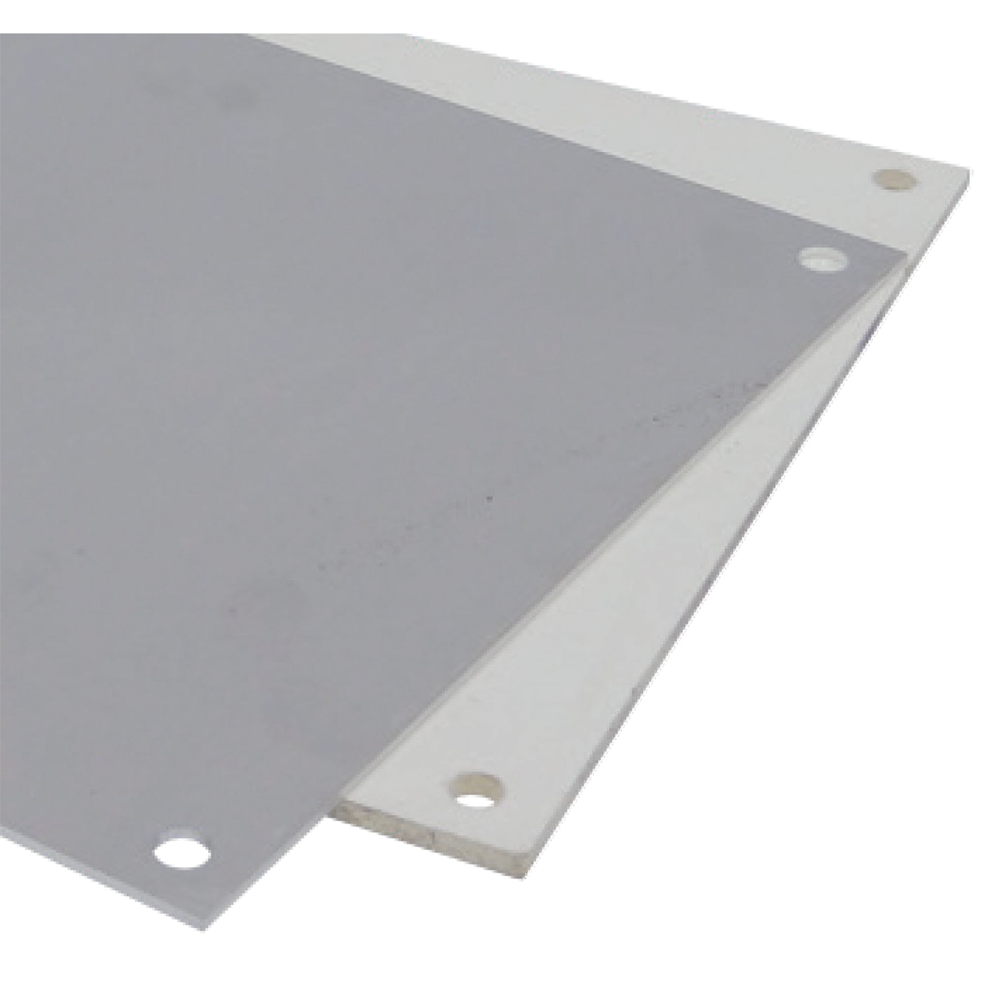 ABP2820S ARIA Mounting Plate, 0.06 in L x 17.72 in W x 25.59 in H, Mild Steel, Light Gray