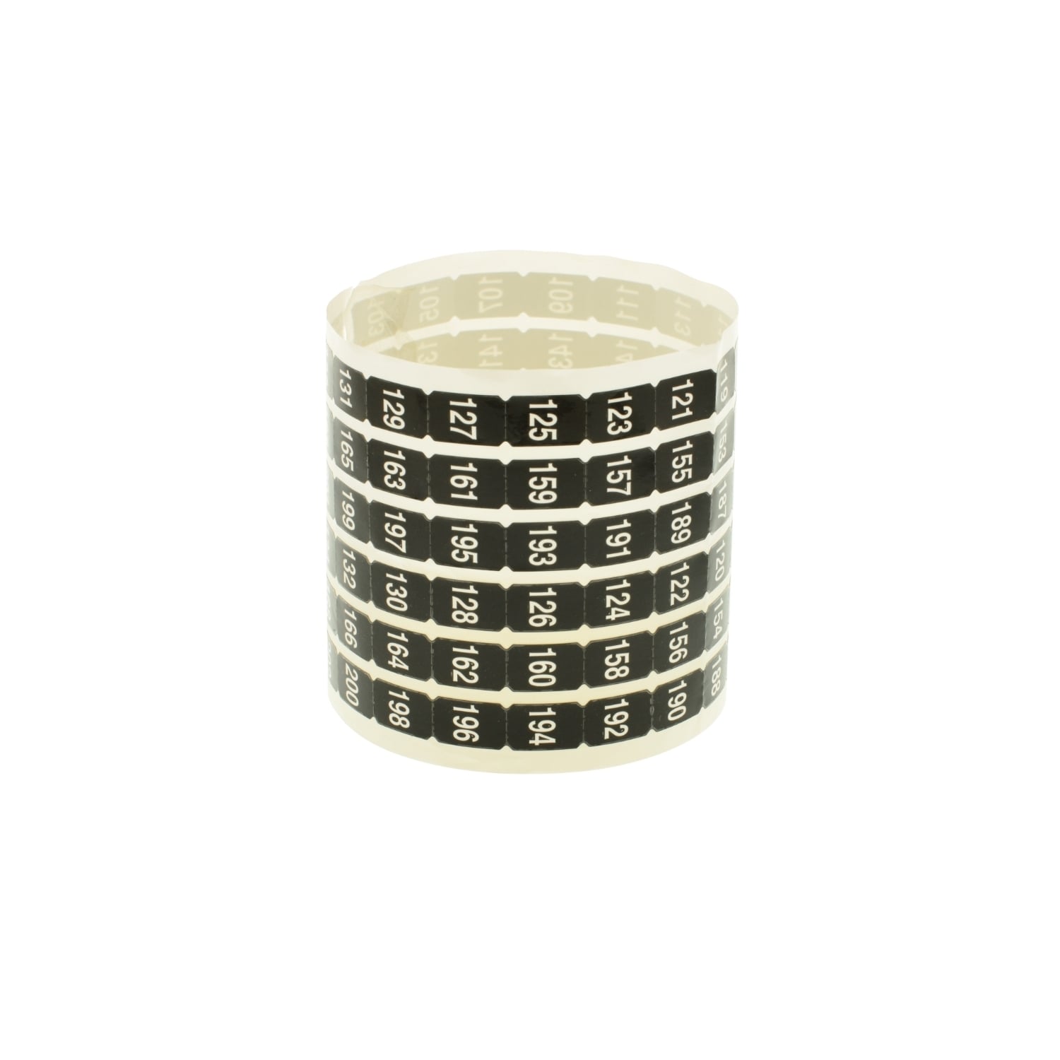 NQ204OE Number Strip, For Use With NQ Circuit Breaker Panelboard, 103 to 204 Odd/Even Number