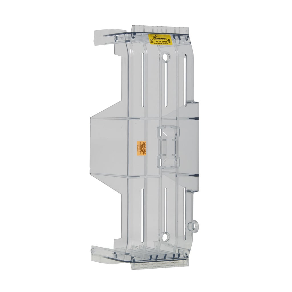 CVR-RH-25400 Non-Indicating Fuse Block Cover, 400 A, For Use With Class R, 225 to 400 A, 250 V AC Class H Knife Blade Fuse Block, Thermoplastic