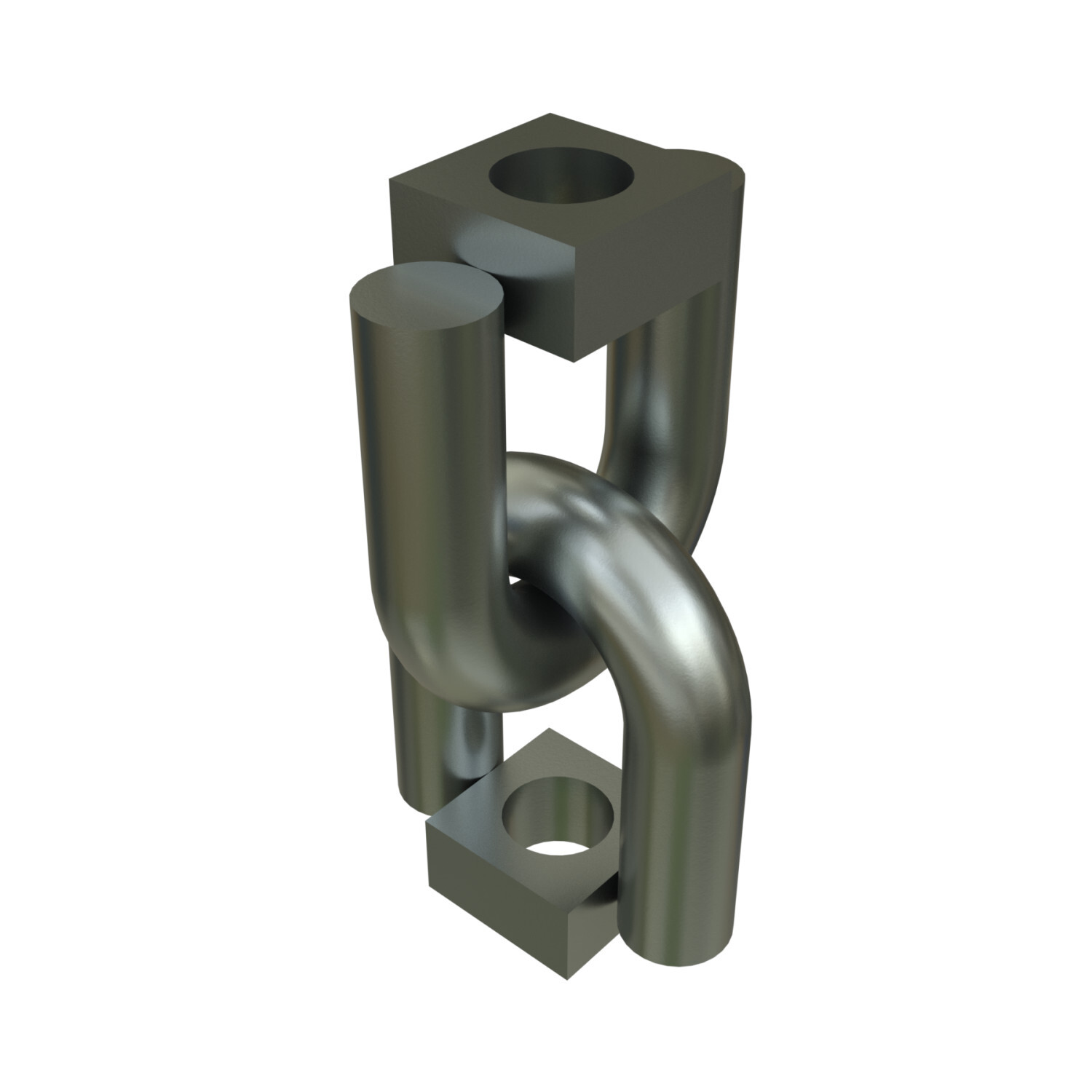 M2050-EG Swivel Hanger, 600 lb, 1/2-13 Rod, HRPO Steel, Electro-Galvanized, Domestic