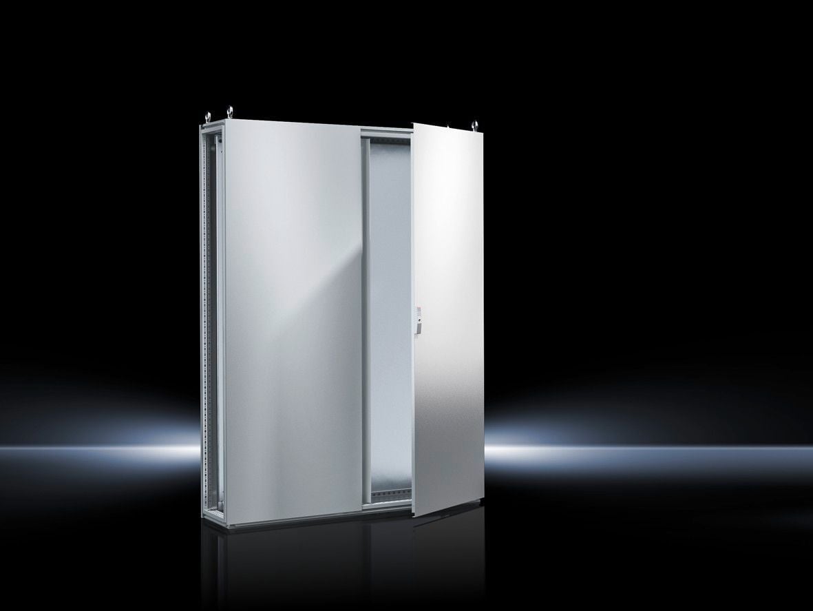8284500 TS 8 Compact Double Door Enclosure, 47 in W x 16 in D x 71 in H, NEMA 12/IP55, Sheet Steel