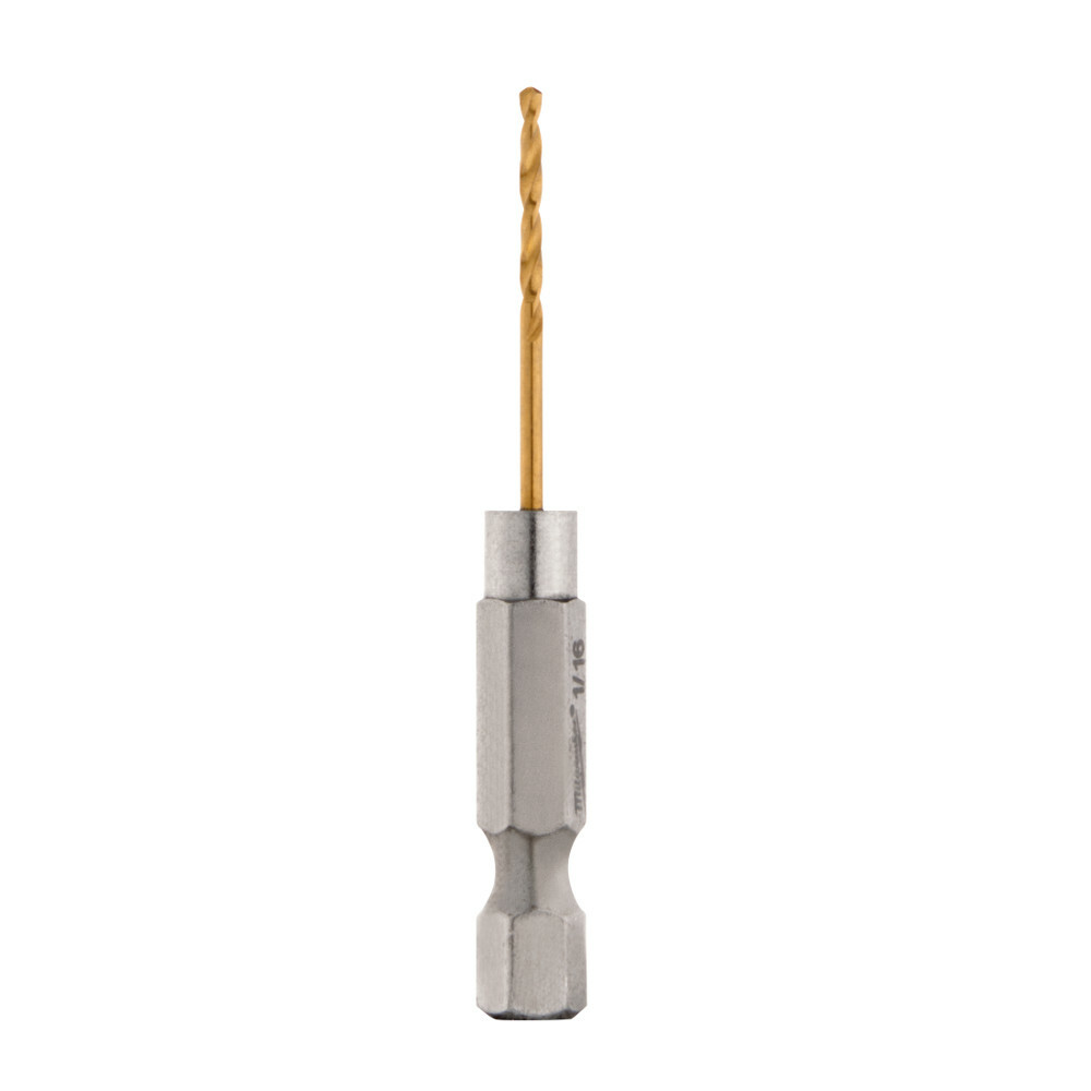 48-89-4601 Shockwave Hex Shank Impact Drill Bit, 1/16 in Drill - Fraction, 0.0625 in Drill - Decimal Inch, 5/8 in D Cutting