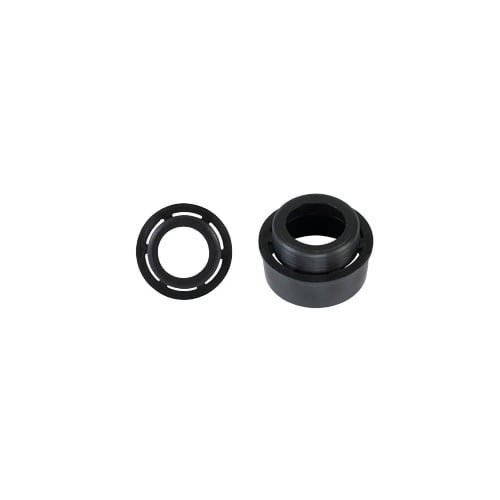 17103 Standard Vented End Cap, For Use With T5 HD Series Tube Guards, Black