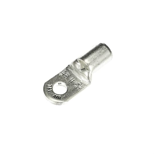 H972 Sta-Kon H Series Non-Insulated Ring Terminal, 1 AN to 1/0 AWG Conductor, 1.65 in L, Tubular Barrel, Copper, Metallic