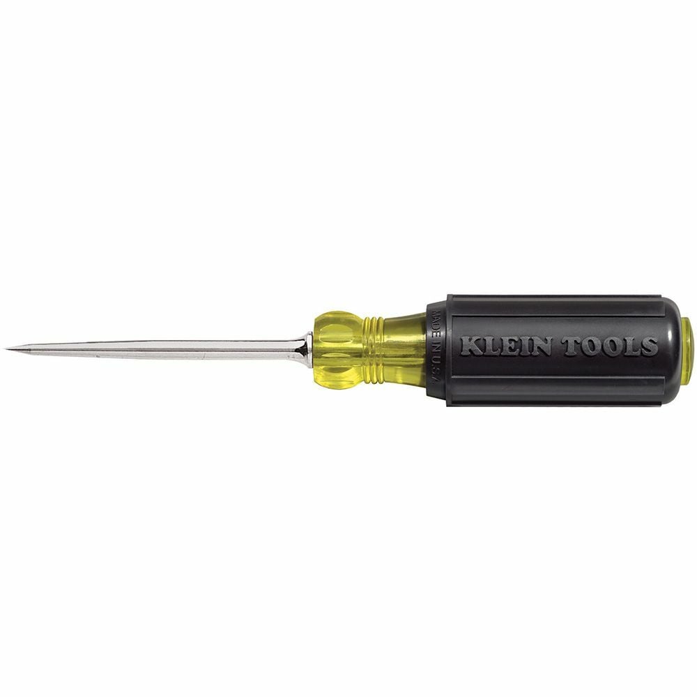650 Demolition Heavy Duty Hard Pointed Scratch Awl, 3-1/2 in L Shank, Tempered Steel Shank, 7-7/8 in OAL