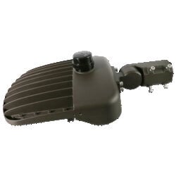 AREAFLD2A/200HUVD740/T5BZ/61740 ValueLED Type V Distribution 2A Generation Area Floodlight, 200 W Fixture, 347 to 480 V, Bronze Painted Housing