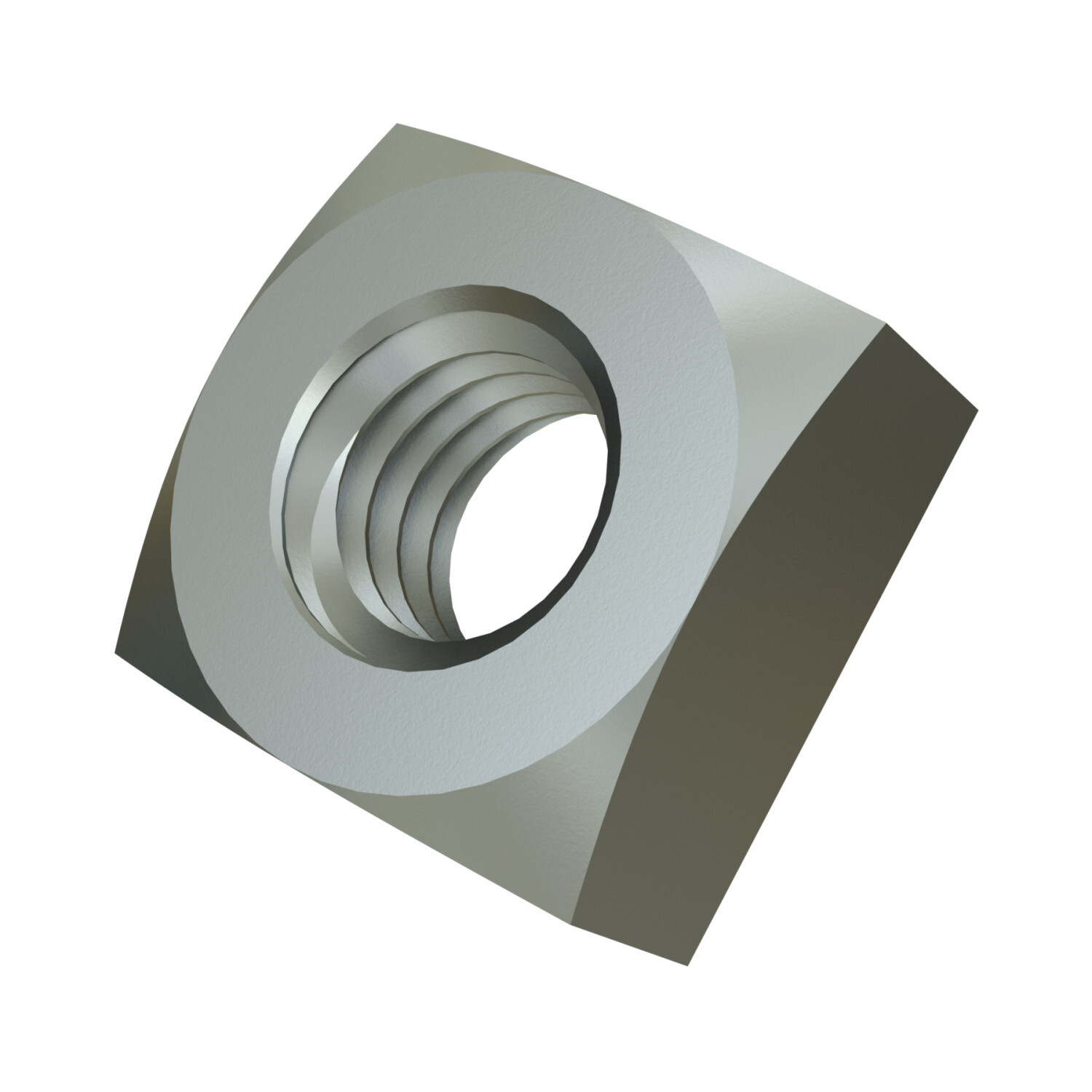 HSQN050-EG Square Channel Nut, For Use With 1-5/8 in W Series Channel, 1/2 in, Mild Steel