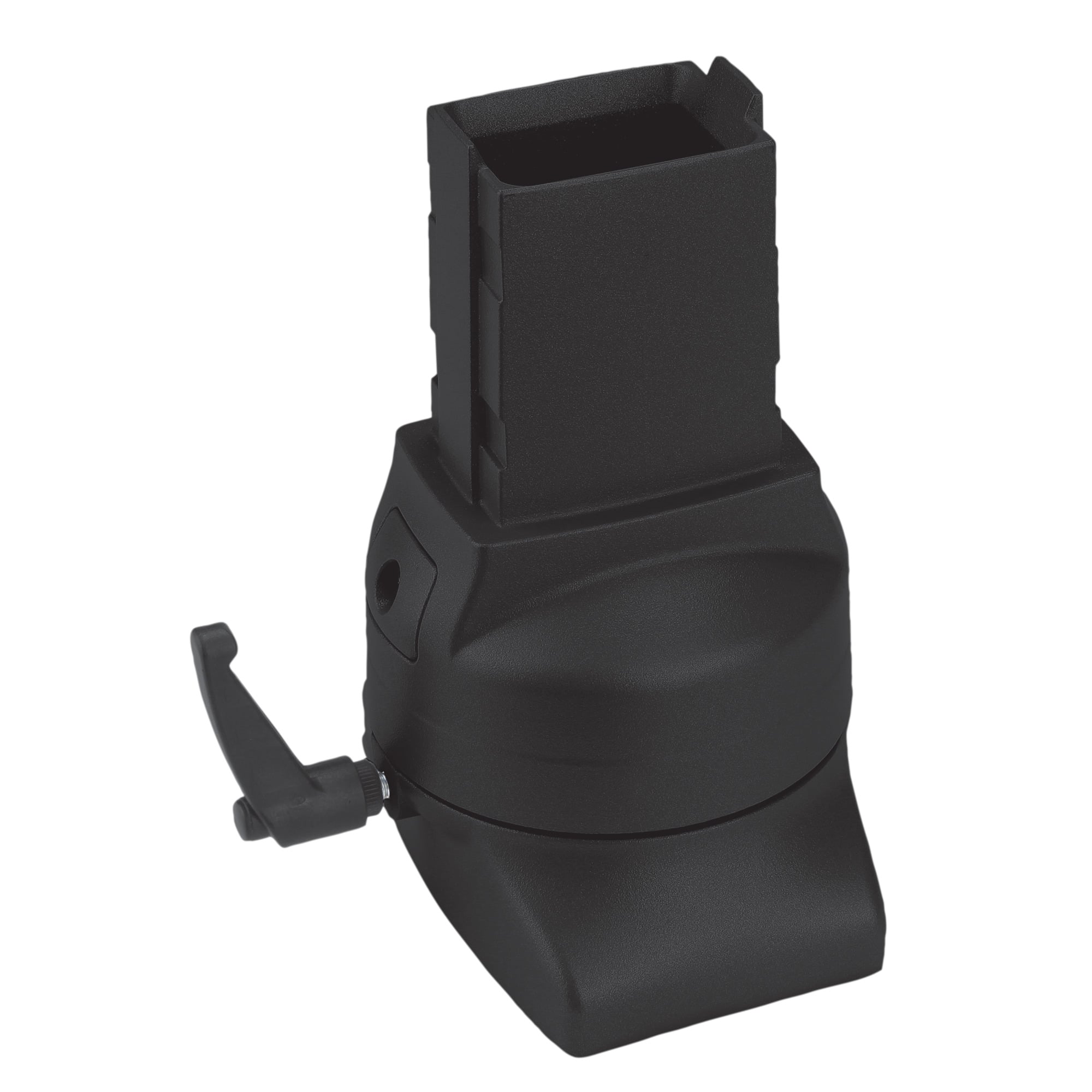 S1MFC Syspend CS5 Flange Coupling, For Use With SYSPEND 180-MAX Suspension System, Die Cast Aluminum, Black