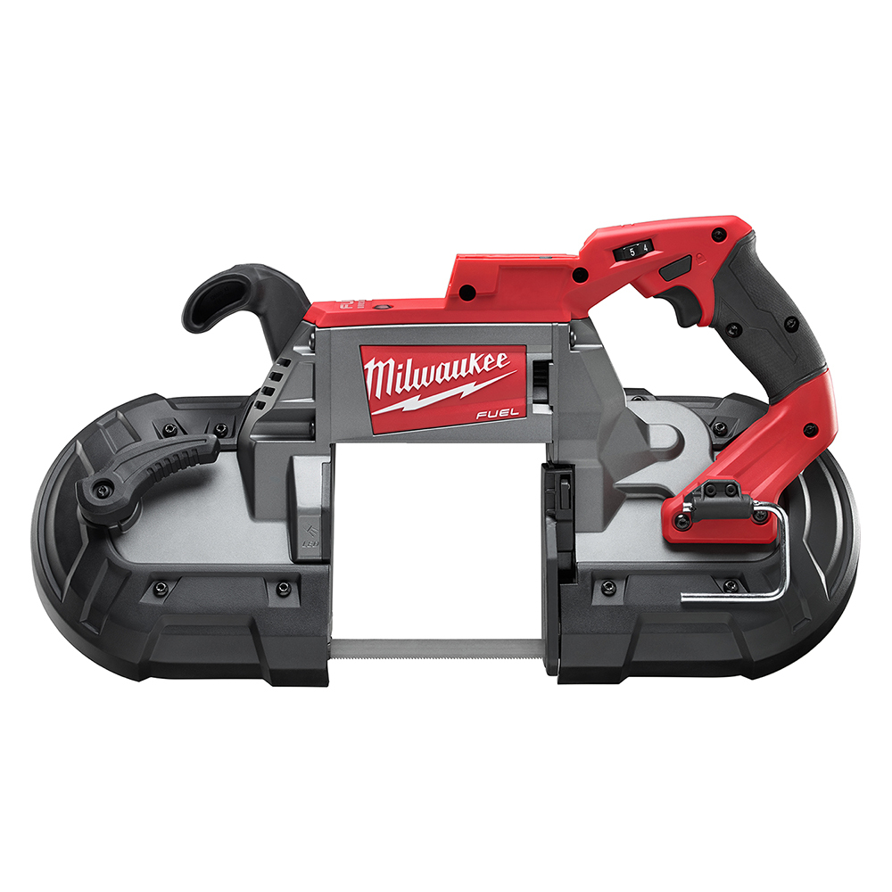 2729-20 M18 Fuel Cordless Band Saw, 5 in Cutting, 44.875 in L x 0.5 in W x 0.02 in THK Blade, 18 V DC, 4 Ah Li-Ion Battery