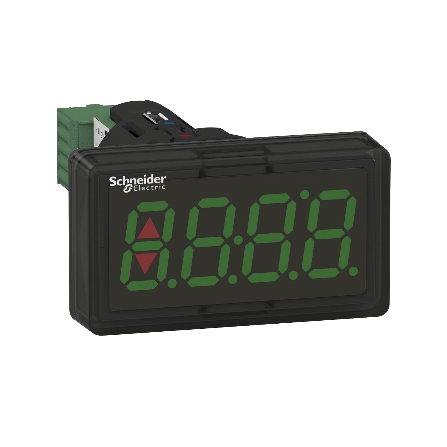 XBH1AA0G4 Digital Panel Meter, 30 V DC, 7-Segment LED Display, +/- 0.15 % Accuracy