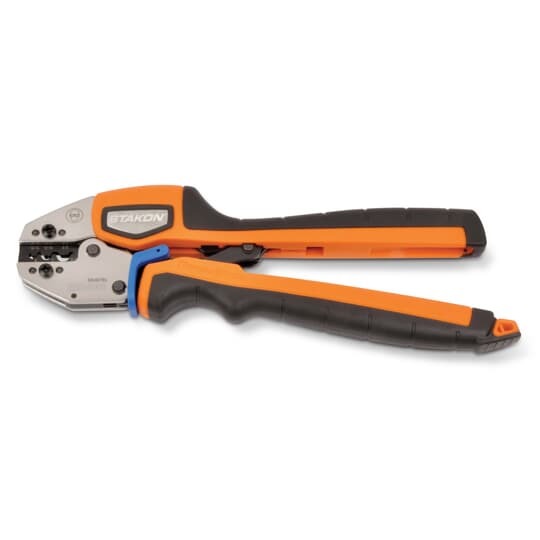 ERG4005 Sta-Kon Comfort Crimp Manual Crimping Tool With Shure-Stake Control, 16 to 6 AWG Cable/Wire