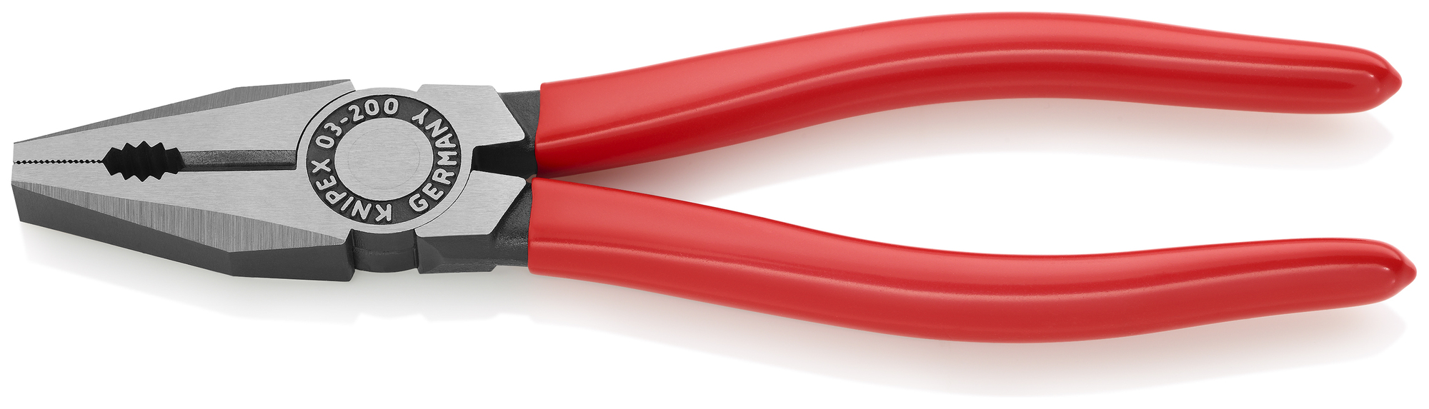 Combination Pliers, 8 in., Plastic Coating