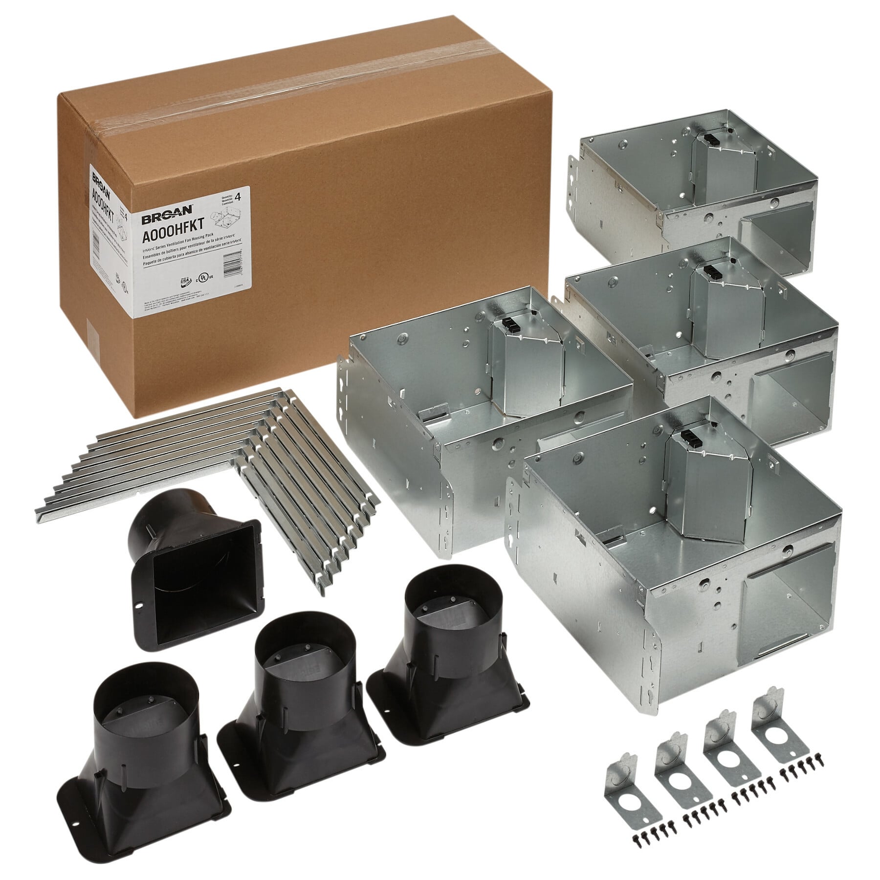 A000HFKT Housing Pack with Flange Kit, For Use With RDM2/RDMWT2, 120 Voltage Rating, Steel