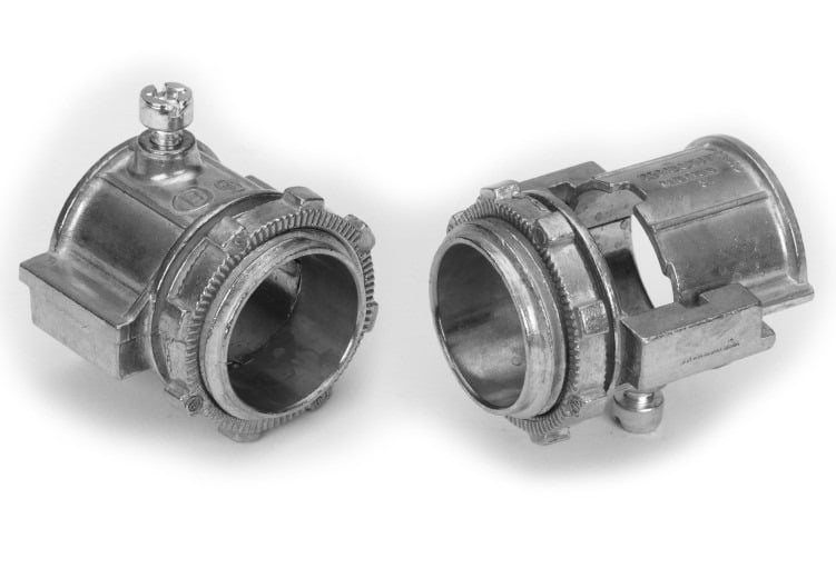 Mighty-Align DC2SLP Slip Connector, Set Screw, Zinc Die Cast, Size 2 Inch