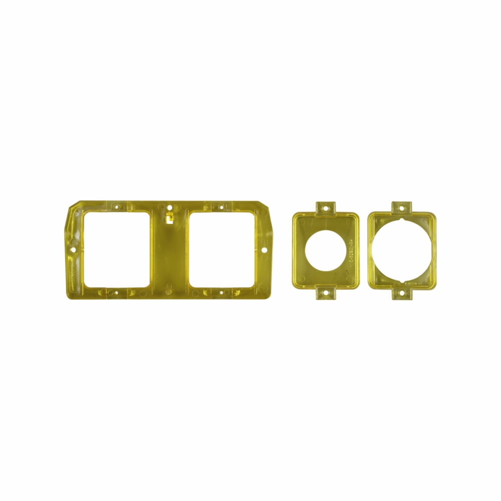 MPL1122 Faceplate, For Use With Lighthouse, Lighthouse SS Power Pedestal, 30 to 50 A, Resin, Amber
