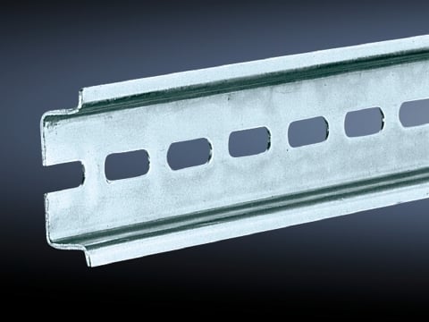 2317000 Support Rail, 15 in L, For Use With SZ, AE, KL, KL-HD, TS 35/7.5 Series 400 mm W Enclosure, Carbon Steel