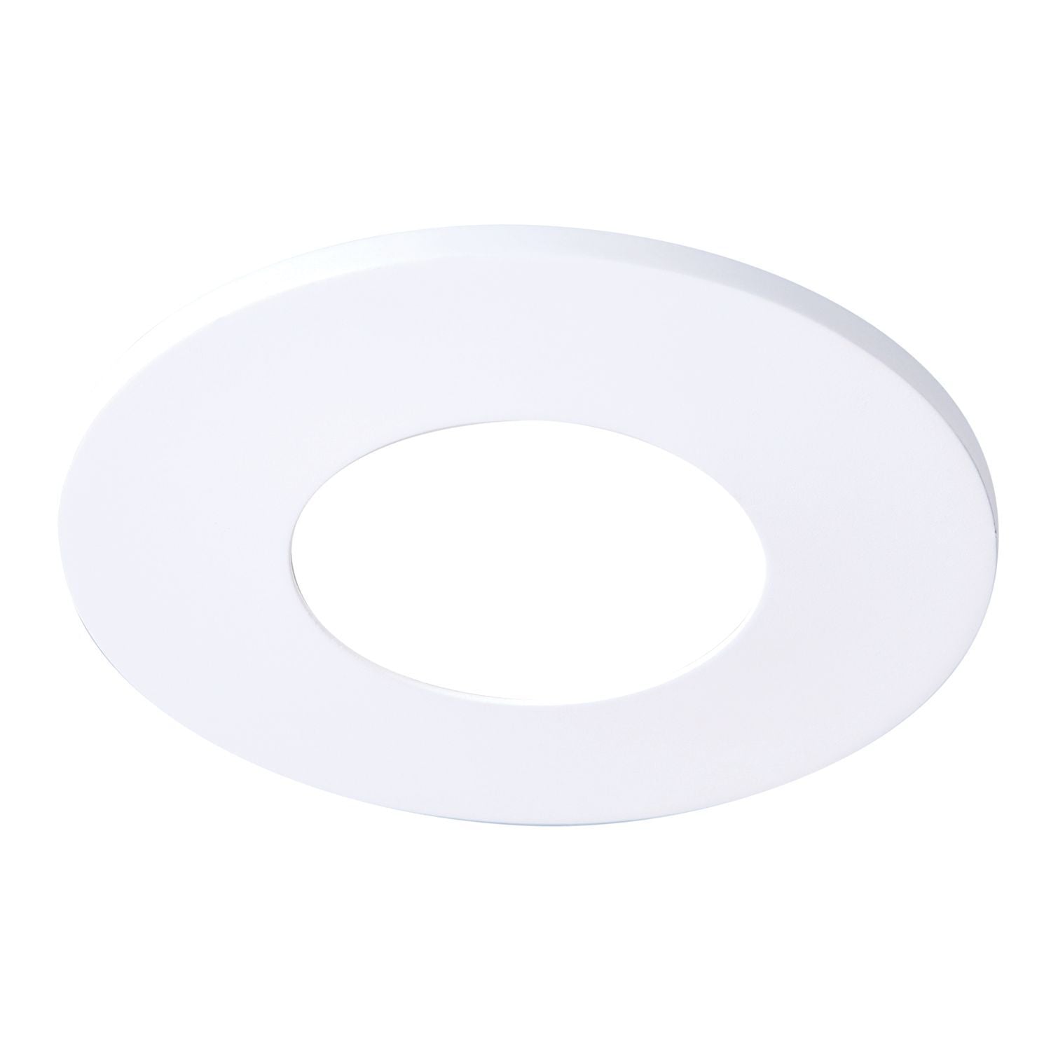 JBD4TRMMW Halo JBD Round Lighting Trim, 4 in Dia Inside, LED Lamp, For Use With JBD Series Downlight, Die Cast Aluminum