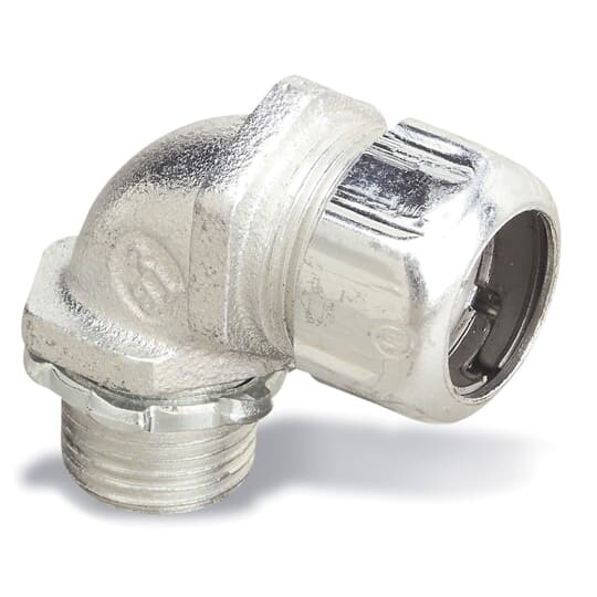 4230 T&B Short Radius Conduit Elbow, 1/2 in Trade, 90 deg, Malleable Iron