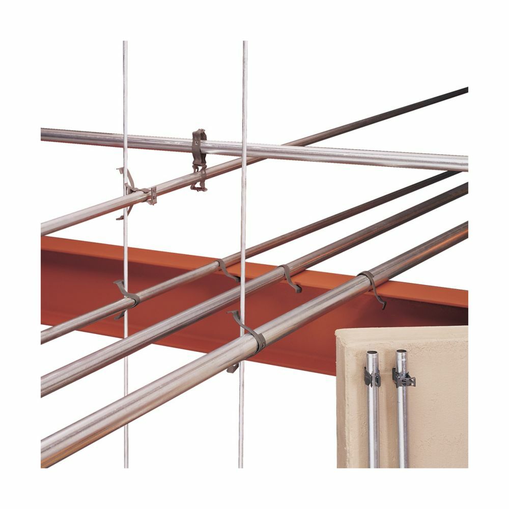 BRC51-S18S BR Series Cable and Box Support Fastener, For Use With AC/MC Conduit, 25 lb Static Load Capacity, Cold Rolled High Carbon Steel