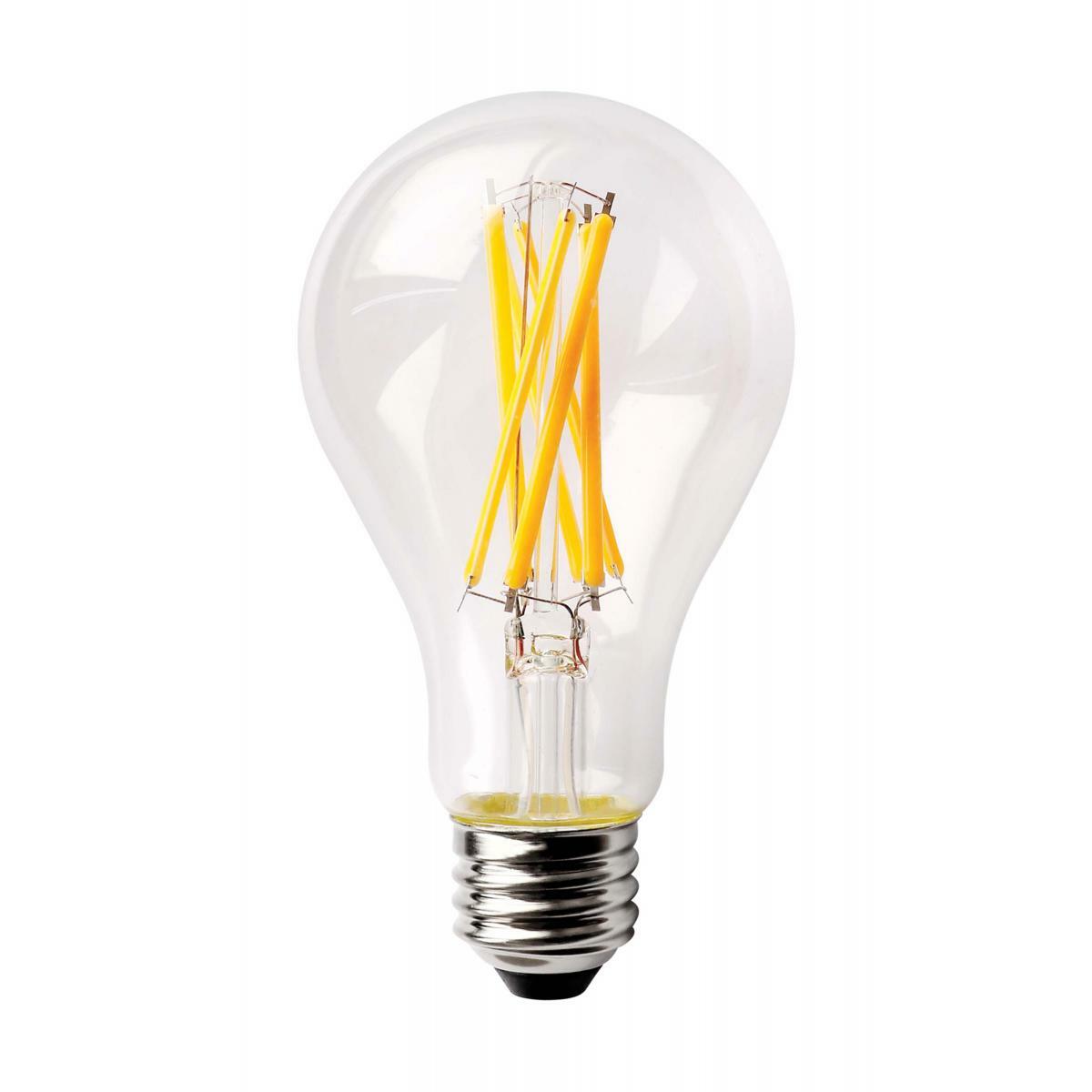 S11361 Type A Forward Dimmable LED Lamp, 14 W, 100 W Incandescent Equivalent, E26 Lamp, A21 Shape, 1600 Lumens