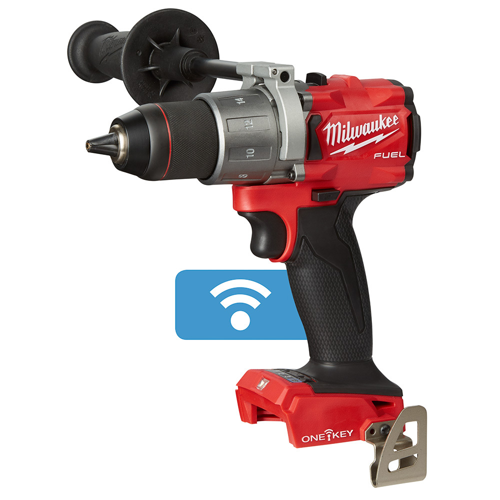 2805-20 M18 FUEL Cordless Variable Speed Drill/Driver With ONE-KEY, 1/2 in Chuck, 18 V, 2000 rpm No-Load, 4.61 in OAL, Li-Ion Battery