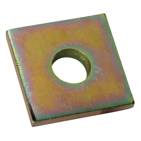 AB-241-1/2GR Superstrut Square Washer, 1/2 in, 1/4 in THK, Steel