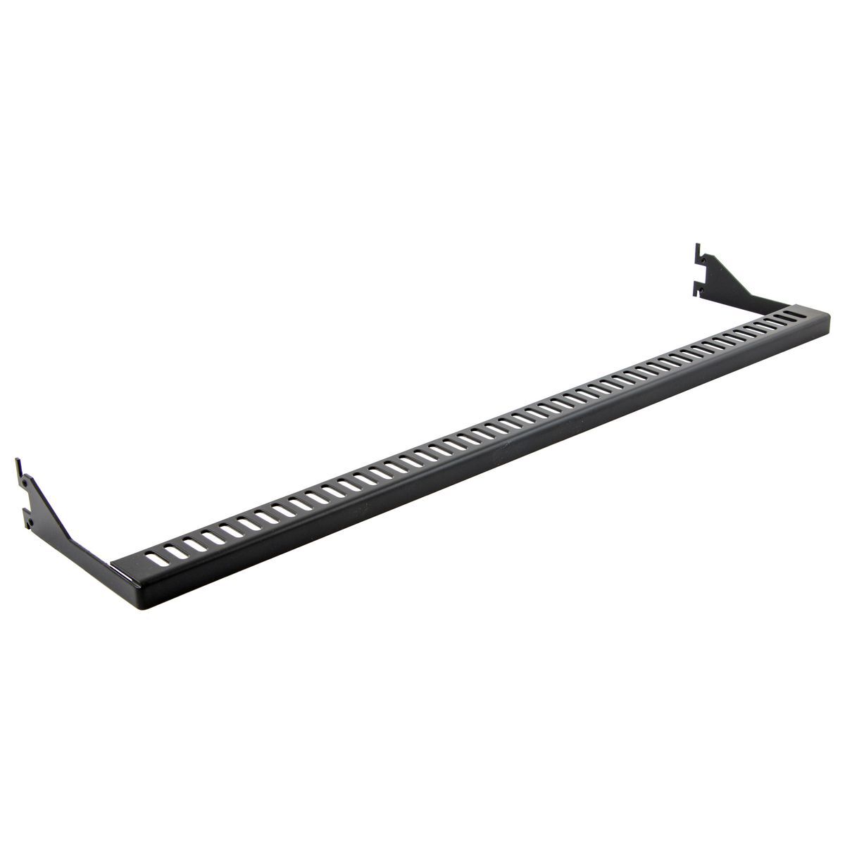 RCMB Type UDX Rear Standard Cable Management Bar, 18.5 in H x 5.5 in W x 1.1 in D, Rack Mount, Steel, For Use With iSTATION Patch Panel