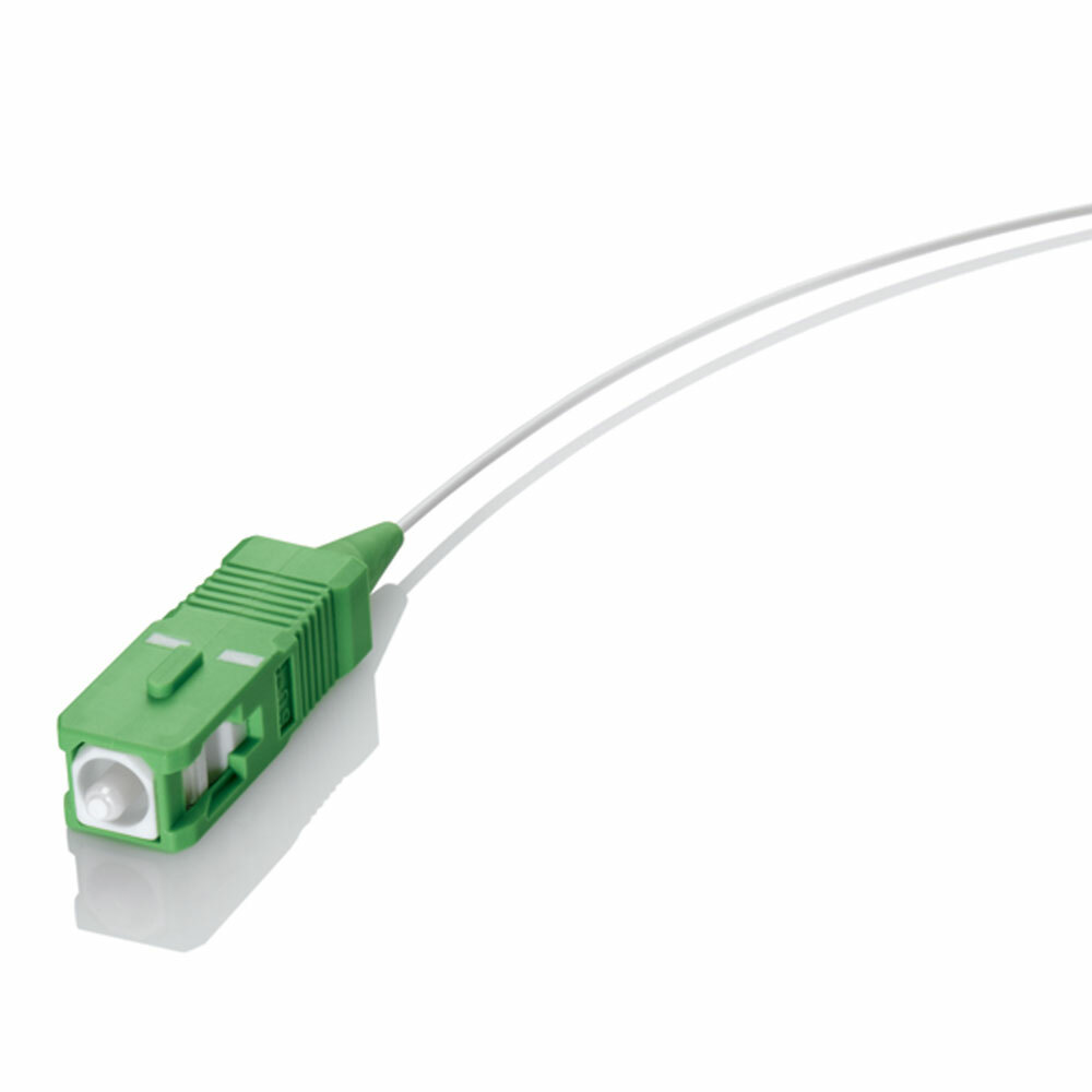 UPPSC-S03 Economy Single Mode Simplex Fiber Optic Pigtail Cord, SC x UPC Connector