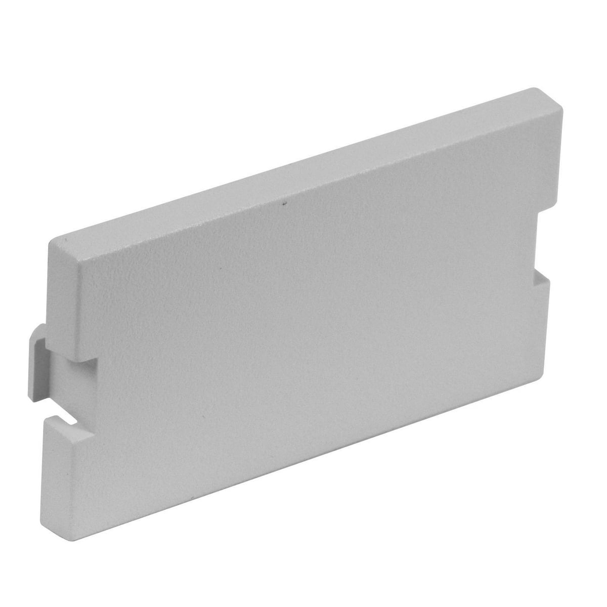 IMB1GY 1-Unit Blank Horizontal Unloaded A/V Module, Snap-Fit Mount, ABS, Gray