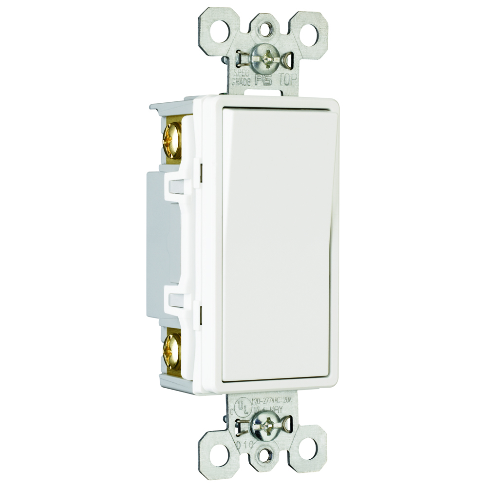 TM874WSL radiant 15 Amp 4-Way Switch Locator Light, White