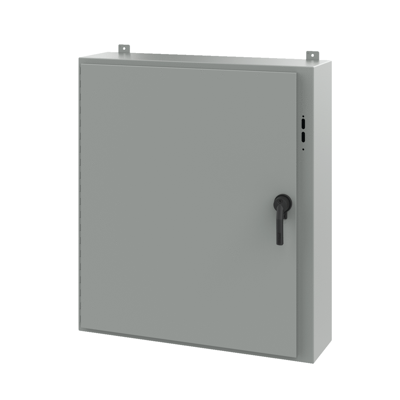 A42SA3810LPPL A25 Preferred Cutout Disconnect Enclosure With Handle, 42 in L x 37.38 in W x 10 in D, NEMA 12/13 NEMA Rating, Steel