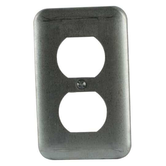 68-C-7 Steel City Utility Box Cover, 4-1/8 in L x 2-1/2 in W, Steel