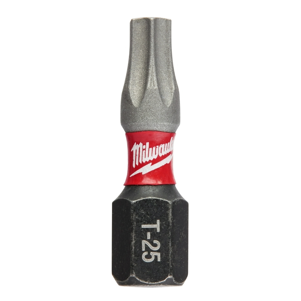 48-32-4436 Shockwave Impact Duty Impact Insert Bit, T25 Torx Point, 1 in OAL, 1/4 in, Alloy Steel