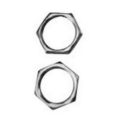 20LN5 Locknut, M20, For Use With Cable Gland, Brass, Nickel Plated