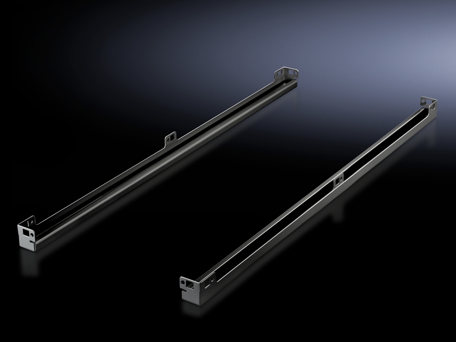 5501325 Base Mount, For Use With TS IT Series 1000 mm D Enclosure, 19 in Holder Base, Carbon Steel, Jet Black