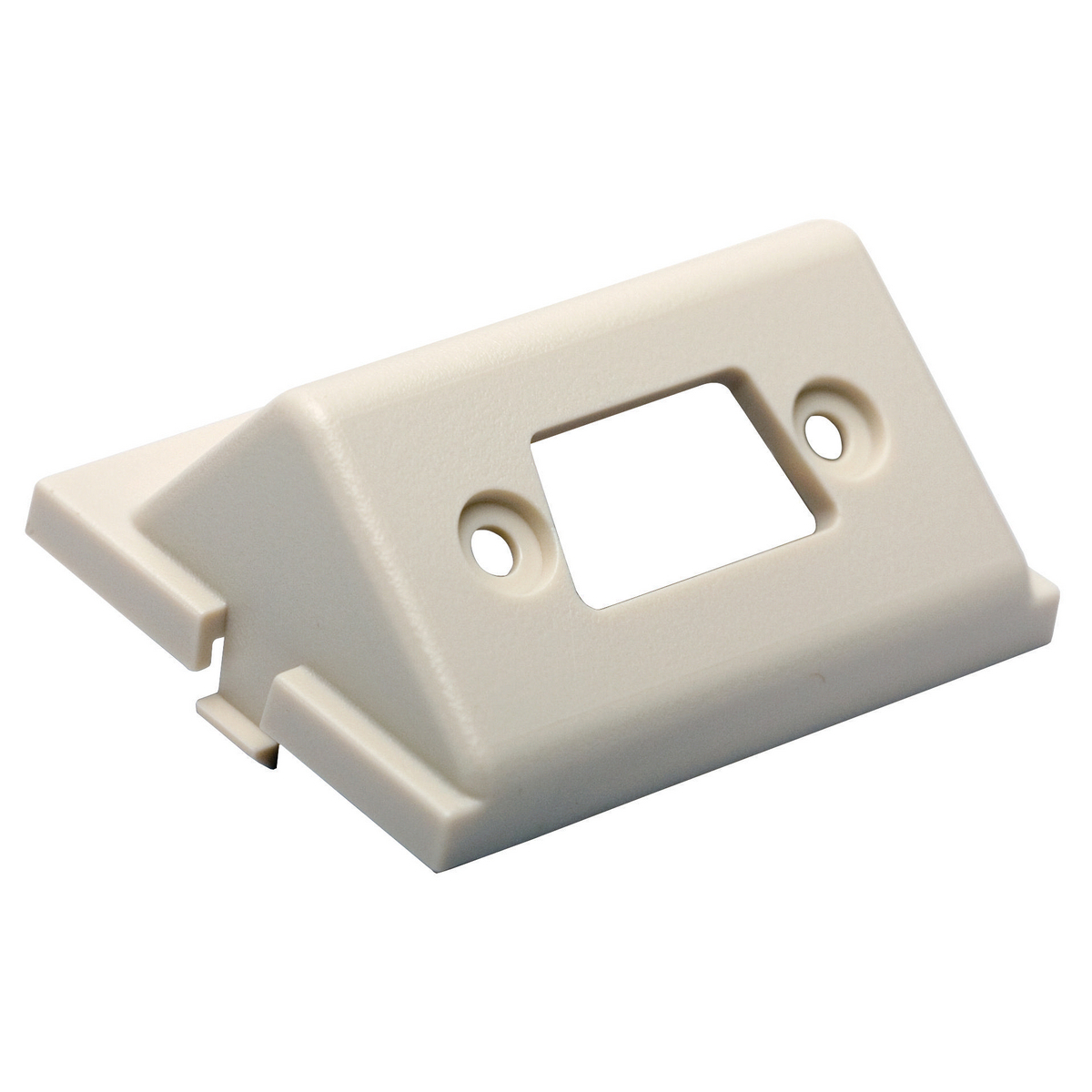 IMBDSA15OW 1.5-Unit Angled Standard Unloaded A/V Module, Snap-Fit Mount, Off-White