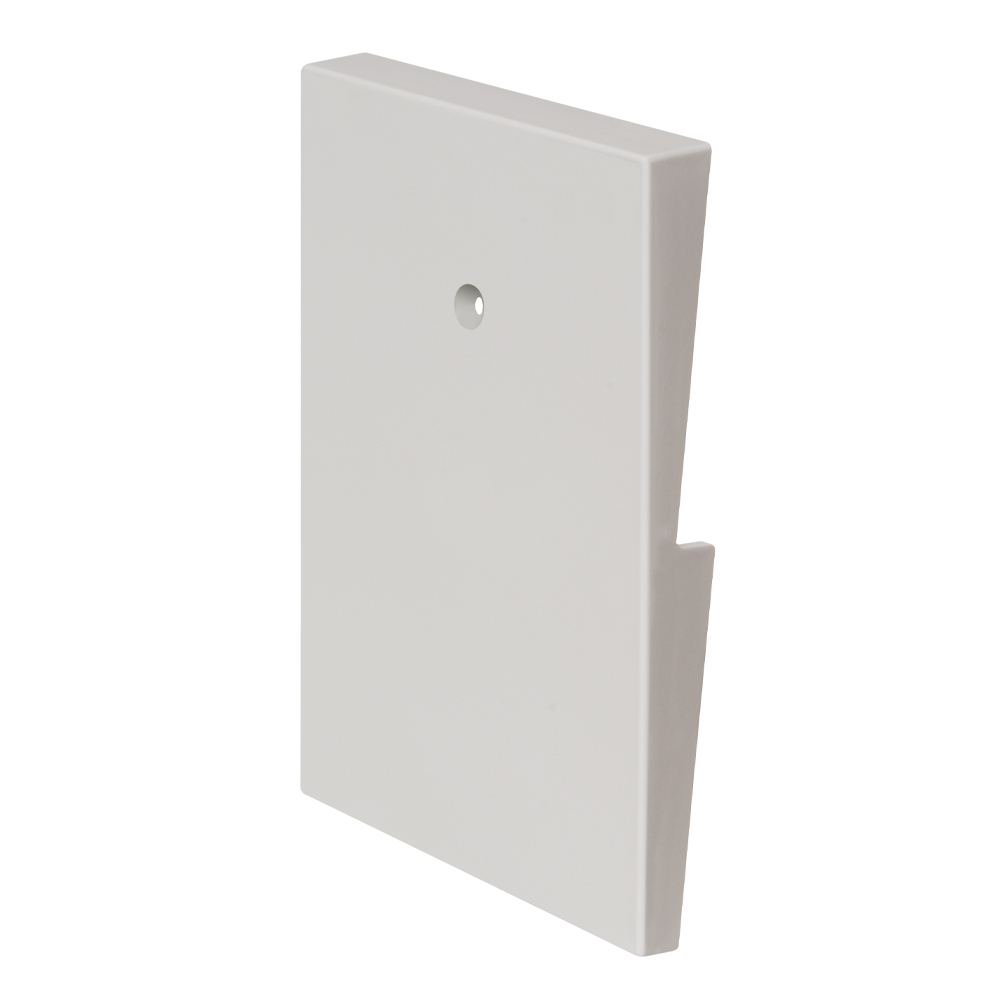 MB5741 MB Series Siding Mounting Block, Plastic, White