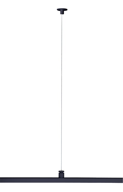 TLR95 144IN BL Mechanical Cable Support Mounting Kit, For Use With Rigid Ceilings or 15/16 T-Bar Ceilings Miniature 25 A Low Voltage Trac System, Stainless Steel
