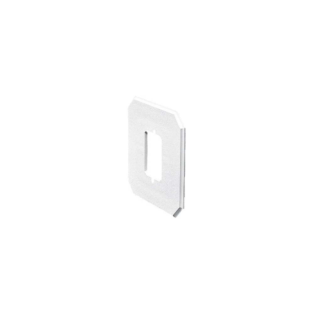 8081FC Siding Box Cover Kit With Flange, 6.65 in L x 6.65 in W x 3/4 in D, Receptacle Cover, Plastic